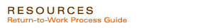 Resources - Return-to-Work Process Guide
