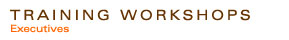 Training & Workshops - Executives
